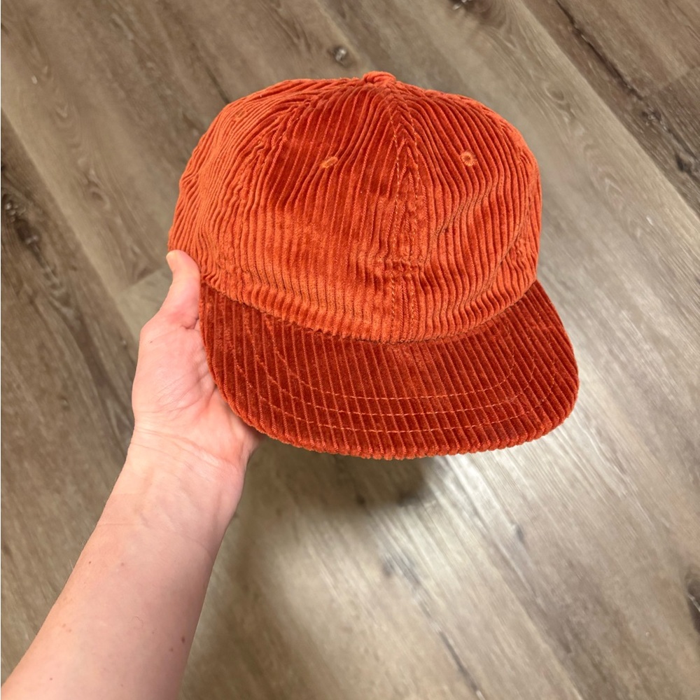 Orange Patagonia Corduroy Hat